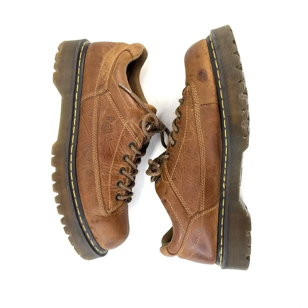 Vintage Y2K Dr Martens 9A53 Platform Oxford Womens Mens US 14 Chunky Platform